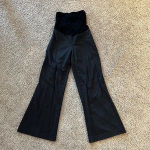 Oh Baby by Motherhood Charcoal Size Small Petite Maternity Dress Pants